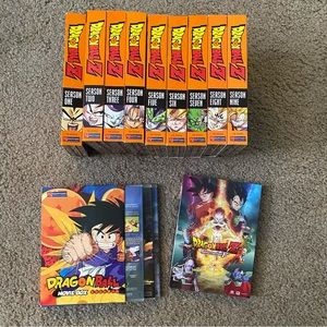 Dragonball Z complete series with bonus movies